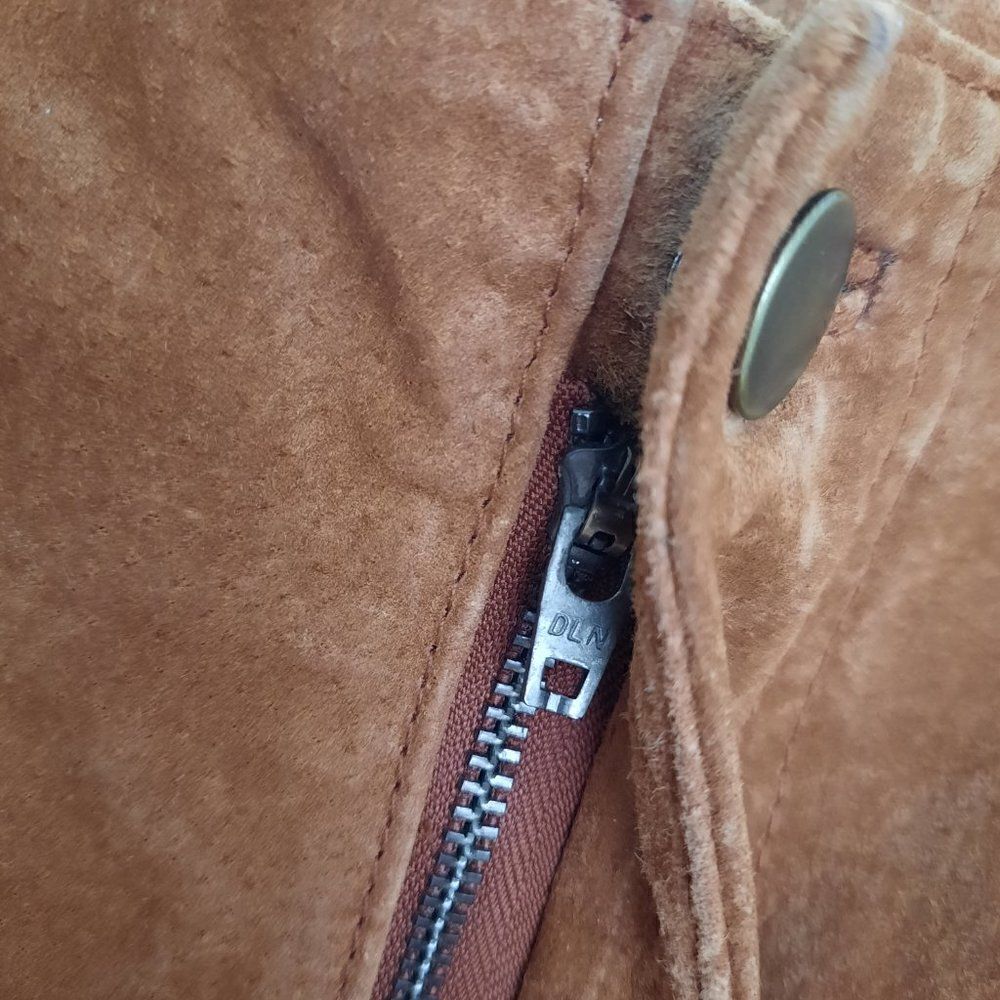 Wossimo suede pants size 12 - Picture 2 of 9